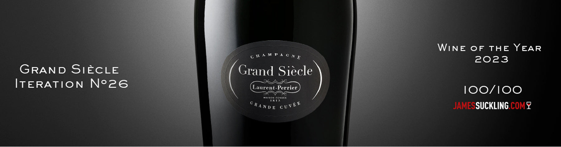Grand Siècle No. 26 as the #1 Wine of the Year