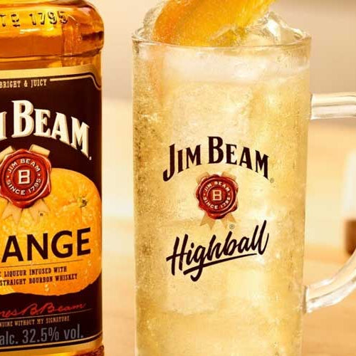 Jim Beam Bourbon Highball Cocktail
