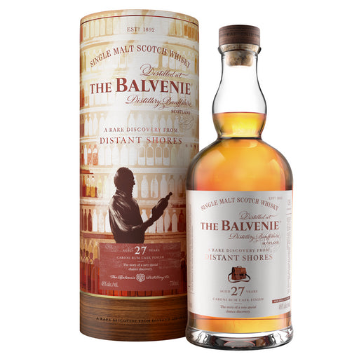 The Balvenie Stories A Rare Discovery From Distant Shores 27 Year Old Whisky 70cl