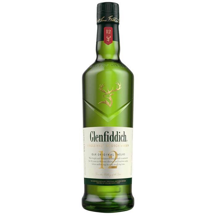 Glenfiddich 12 Year Old Whisky 70cl
