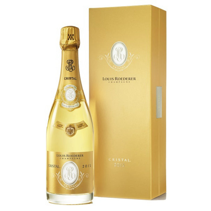 Louis Roederer Cristal 2015 Vintage Champagne 75cl Gift Boxed