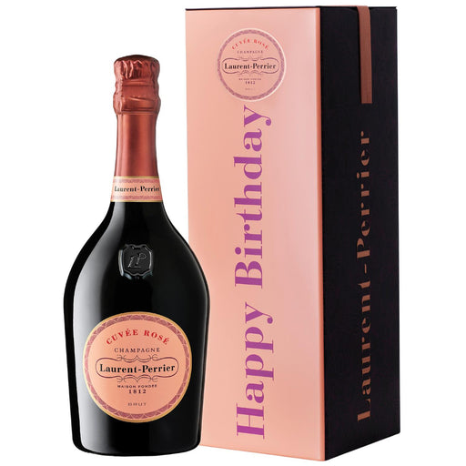 Laurent-Perrier Rose Champagne Happy Birthday Tin 75cl