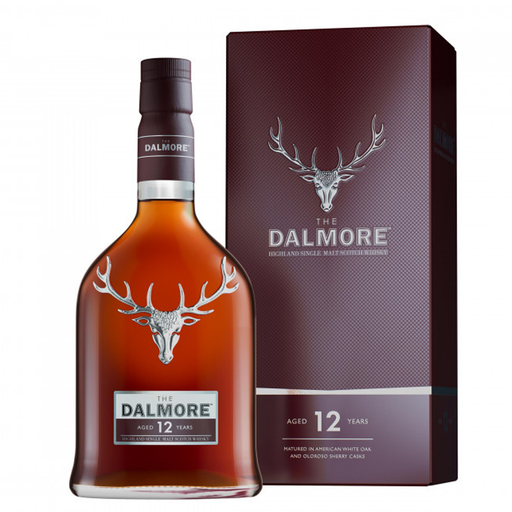 Dalmore 12 Year Old Single Malt Scotch Whisky 70cl with Gift box