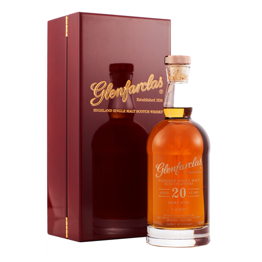 Glenfarclas 20 Year Old Limited Edition Port Pipe Whisky 