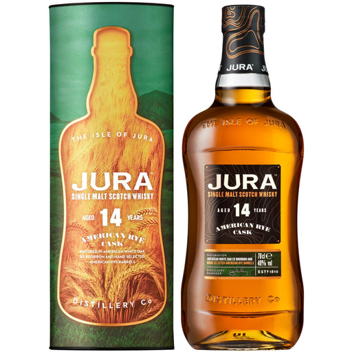 Jura 14 Year Old American Rye Cask Whisky 70cl
