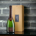 Champagne In A Wooden Gift Box