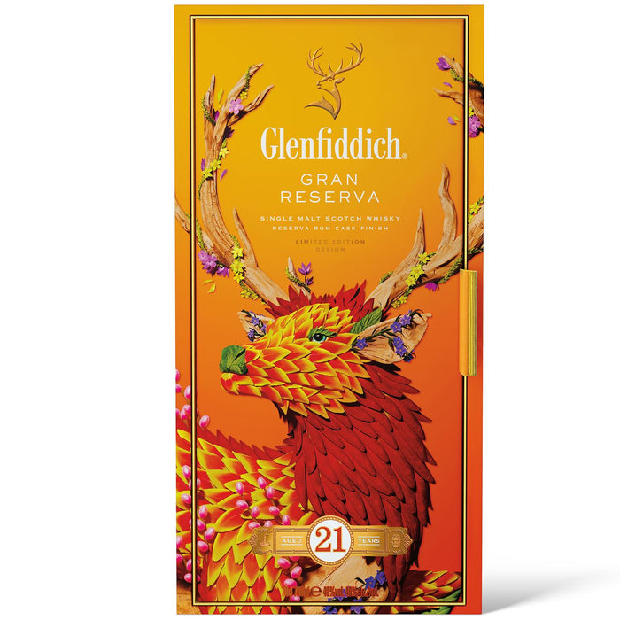 Glenfiddich 21 Year Old Gran Reserva  Whisky Limited Edition Design