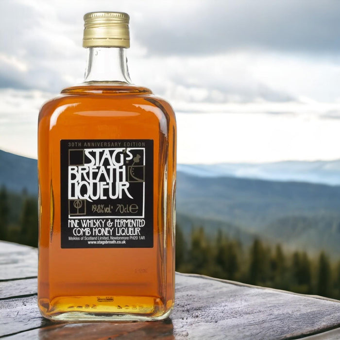 Hot to drink Stag's Breath Whisky Liqueur