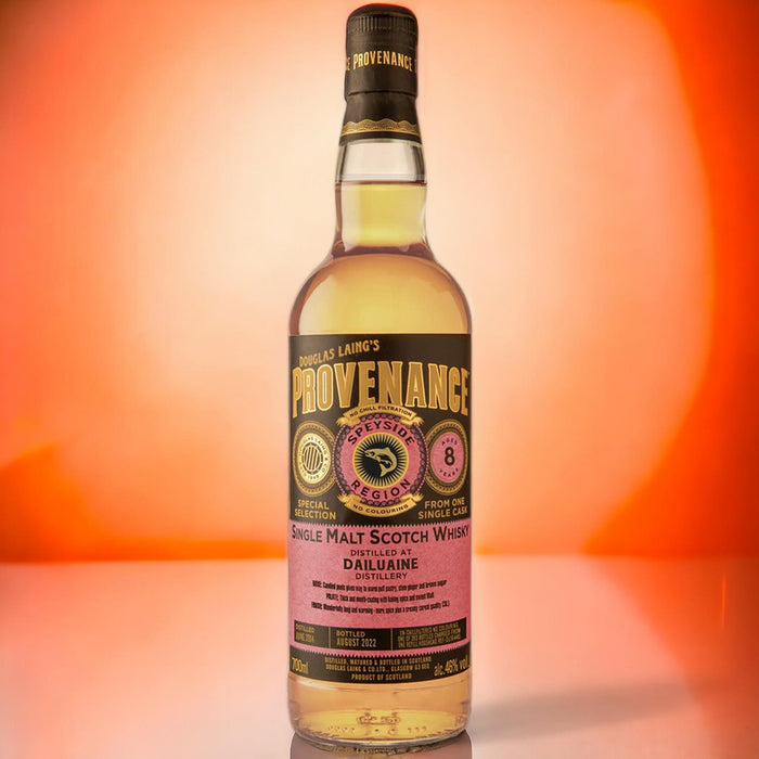 Douglas Laing Provenance Dailuaine 8 Year Old Whisky 70cl