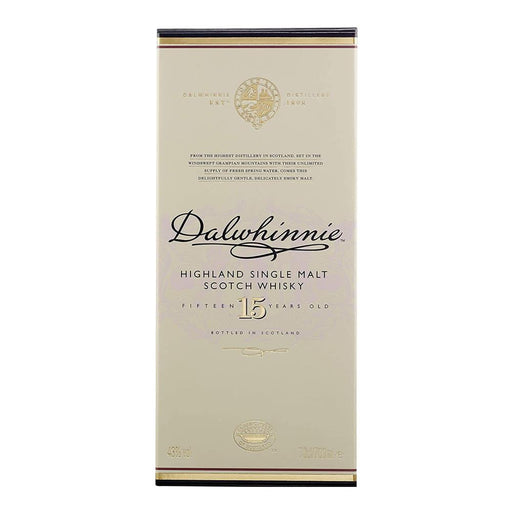 Dalwhinnie 15 Year Old Scottish Whisky 70cl 43% ABV