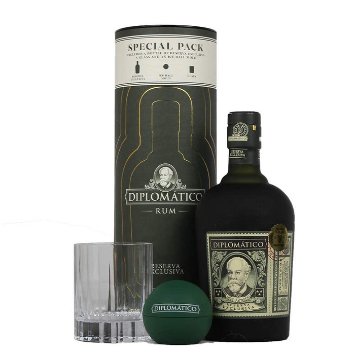 Diplomatico Reserva Exclusiva Rum Old Fashioned Gift Set 70cl 40% ABV