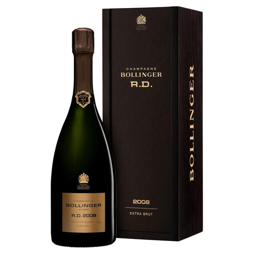 Bollinger R.D. 2008 Vintage Champagne Next To Gift Box