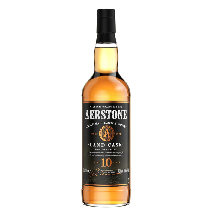 Bottle Shot Of Aerstone 10 Year Old Land Cask Single Malt Whisky