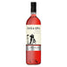 Bottle Of Jack And Gina Zinfandel Rose Wine