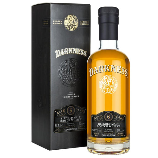 Darkness Campbeltown 6 Year Old Whisky 50cl 58.1% ABV