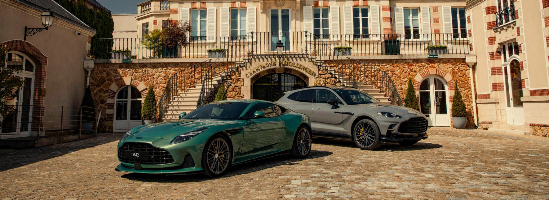 Aston Martin & Champagne Bollinger