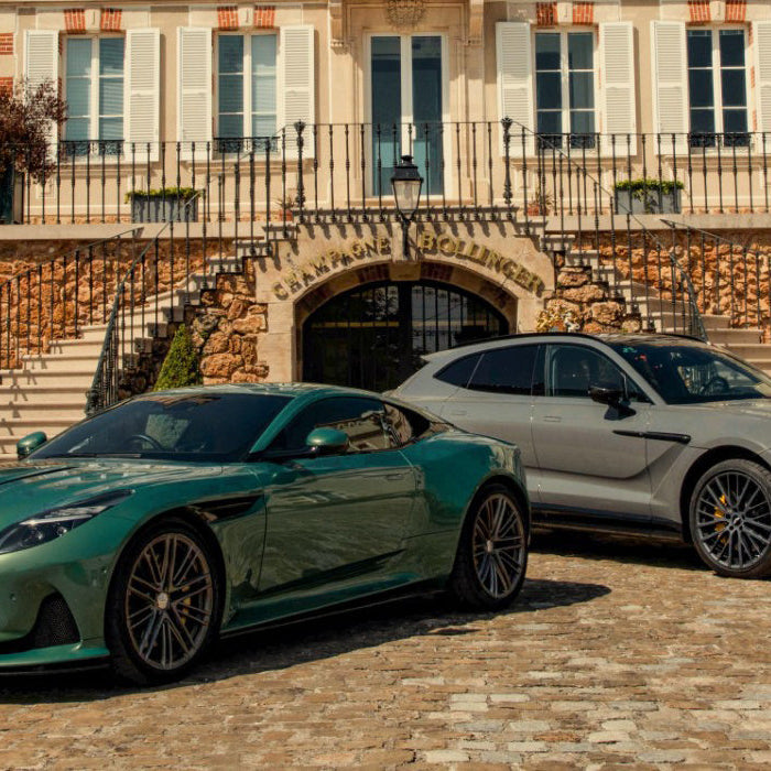 Aston Martin & Champagne Bollinger