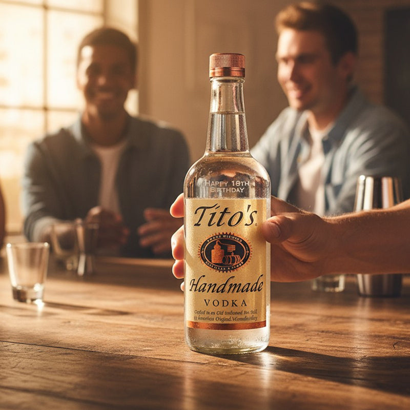 Personalised Engraved Vodka