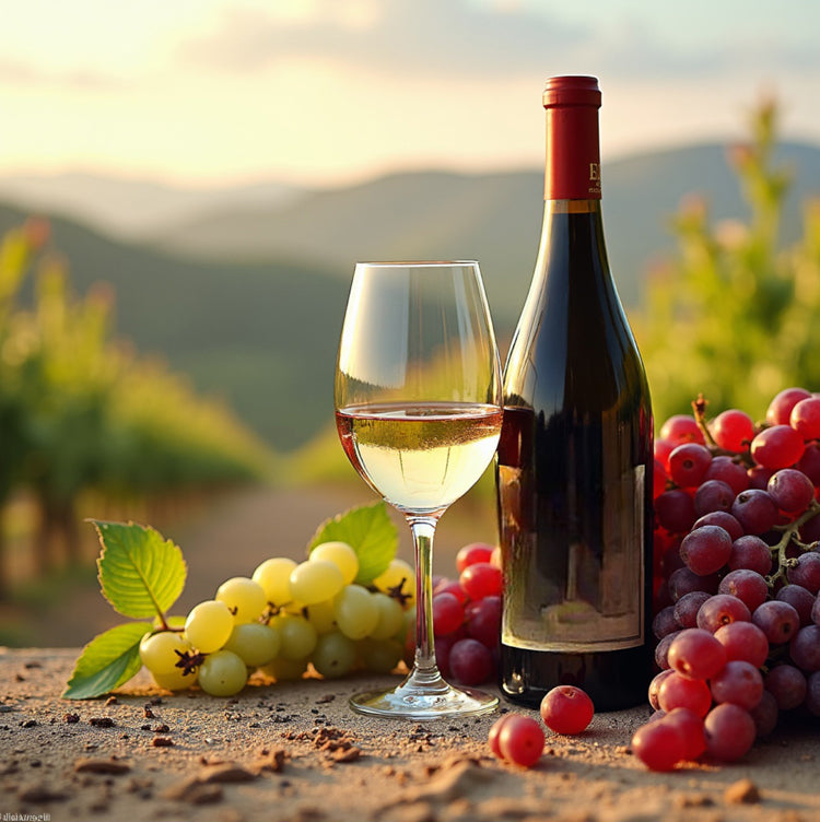 Wine From Languedoc-Roussillon Region In France