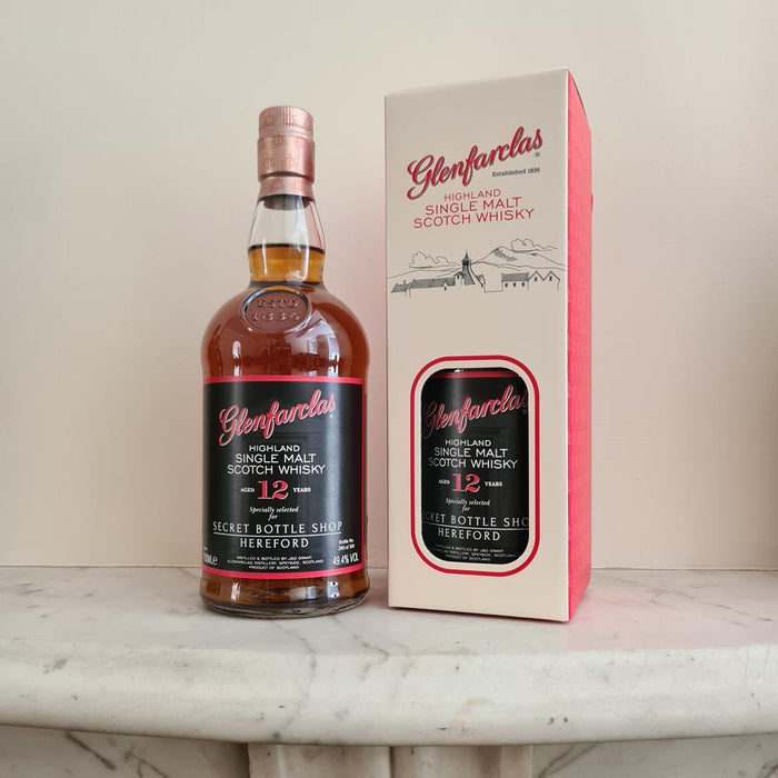 Glenfarclas 12 Year Old Whisky First Release - Secret Bottle Shop Exclusive Bottling 70cl