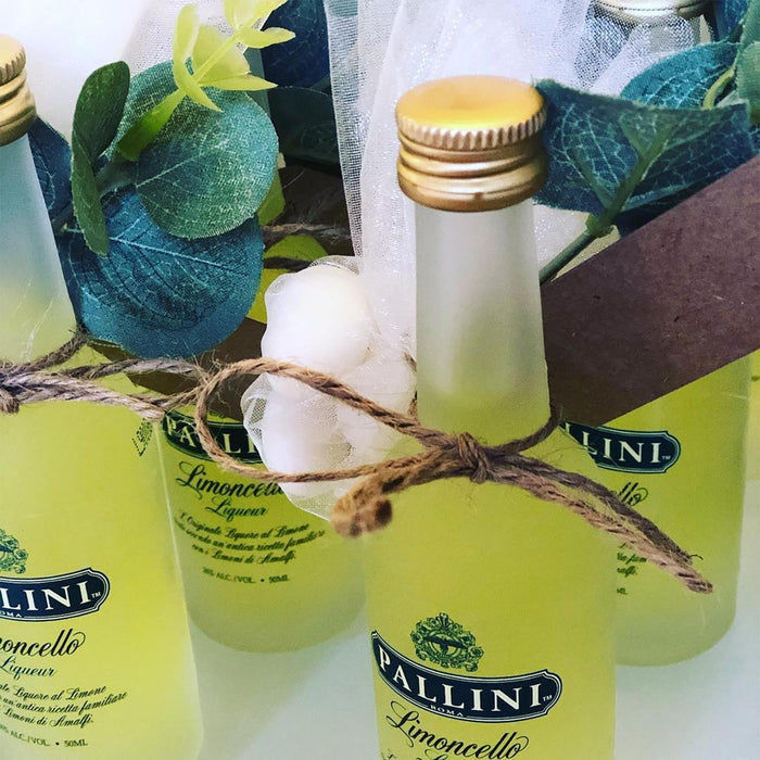 Limoncello Wedding Favours