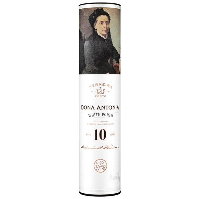 Ferreira Dona Antonia 10 Year Old White Port Half Bottle In Gift Tube 37.5cl