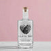 Secret Bottle Shop I Love You Engraved Gin a perfect gift for valentines day