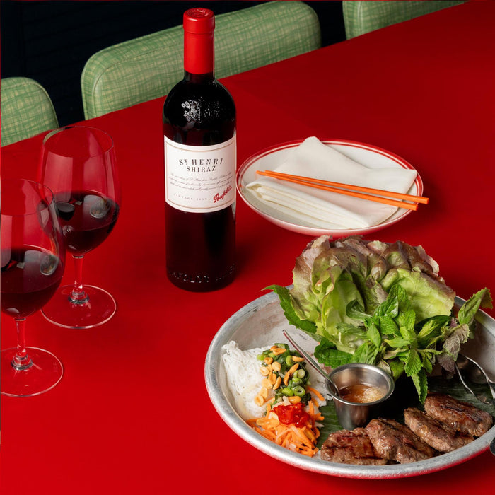 Penfolds St Henri Shiraz With Food
