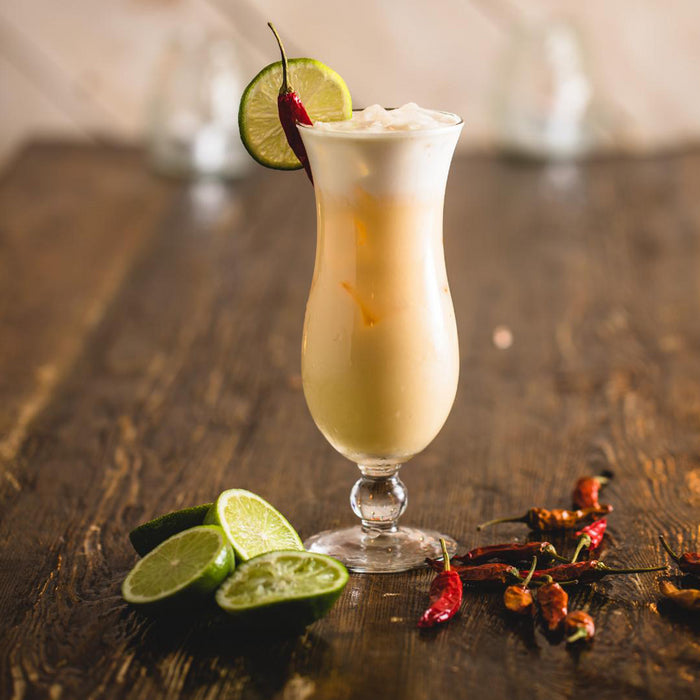 Burning Barn Smoked Rum Cocktail