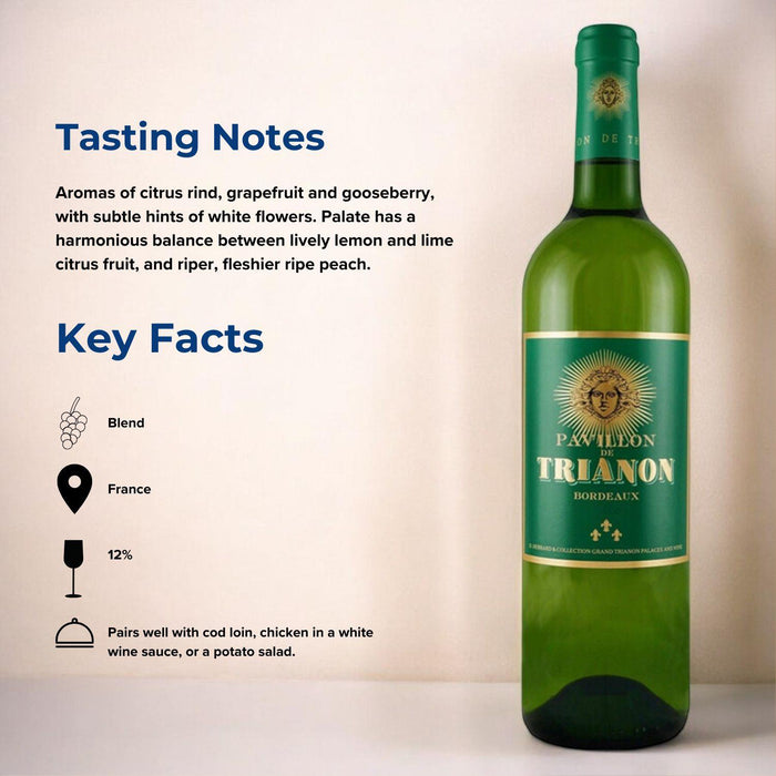 Pavillon de Trianon Bordeaux Blanc Tasting Notes