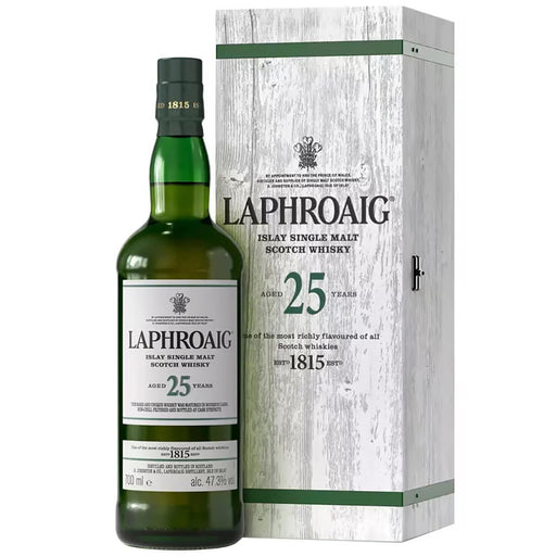 Laphroaig 25 Year Old Whisky 2023 Release Gift Boxed