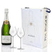 Pol Roger Brut Reserve Champagne Two Glass Gift Set