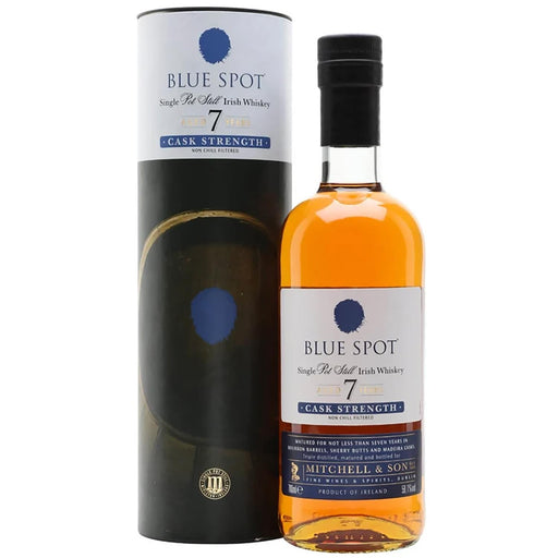 Blue Spot 7 Year Old Irish Whiskey Gift Boxed