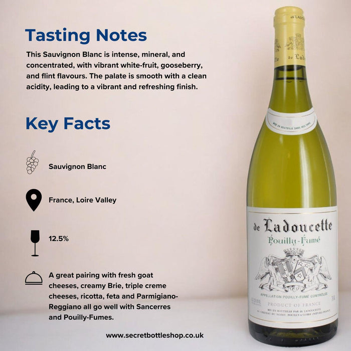 De Ladoucette Pouilly-Fume Infographic
