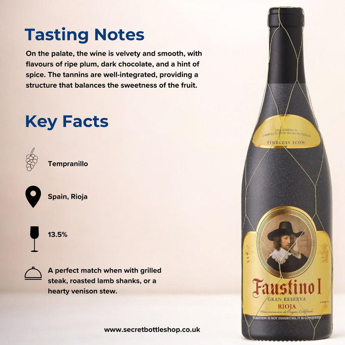 Faustino 1 Rioja Tasting Notes