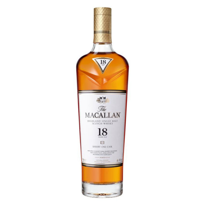 Macallan 18 Year Old Sherry Oak Whisky 2023 Release