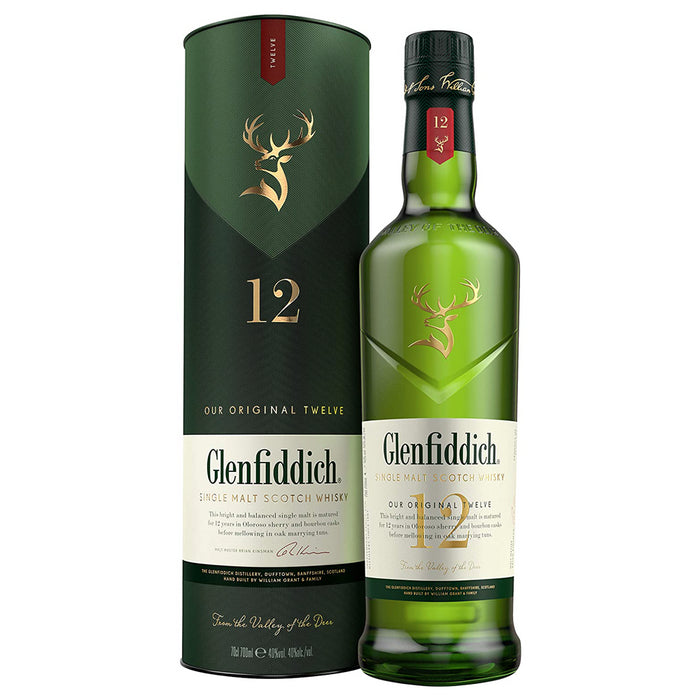 Glenfiddich 12 Year Old Whisky 70cl