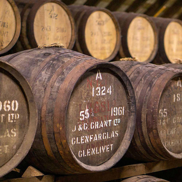 Glenfarclas Barrels In Cellar
