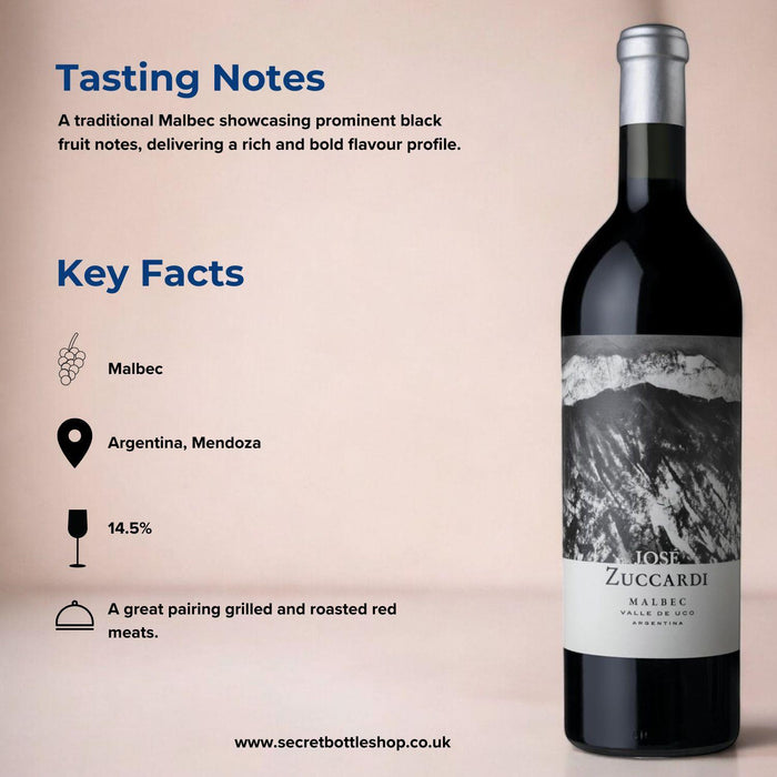 Premium Malbec Red Wine Gift Set 2x75cl