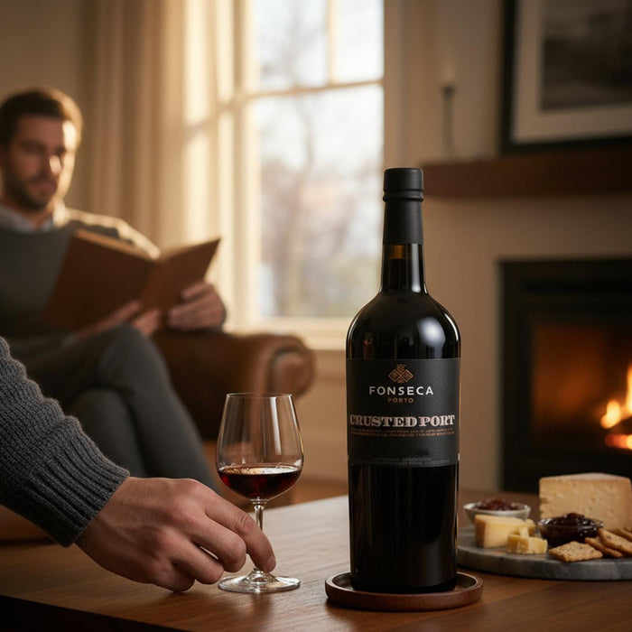Fonseca Crusted Port In Wooden Gift Box 75cl