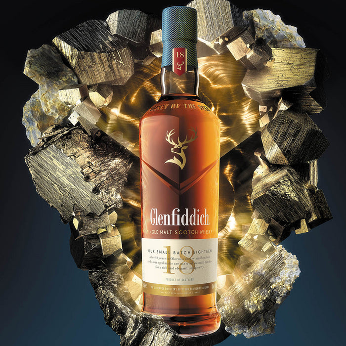Glenfiddich 18 Year Old Single Malt Scotch Whisky 70cl