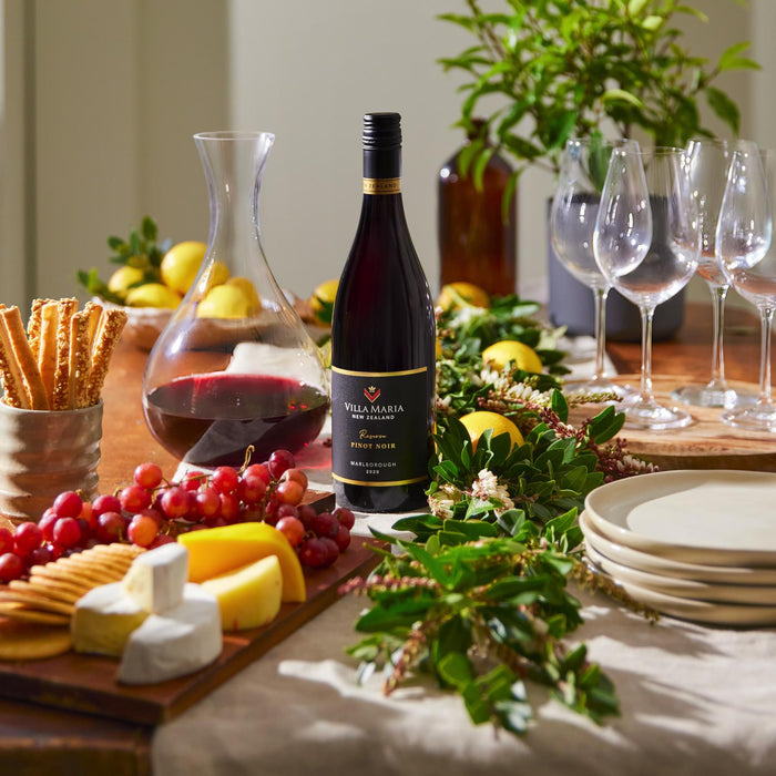 Villa Maria Reserve Pinot Noir With Food