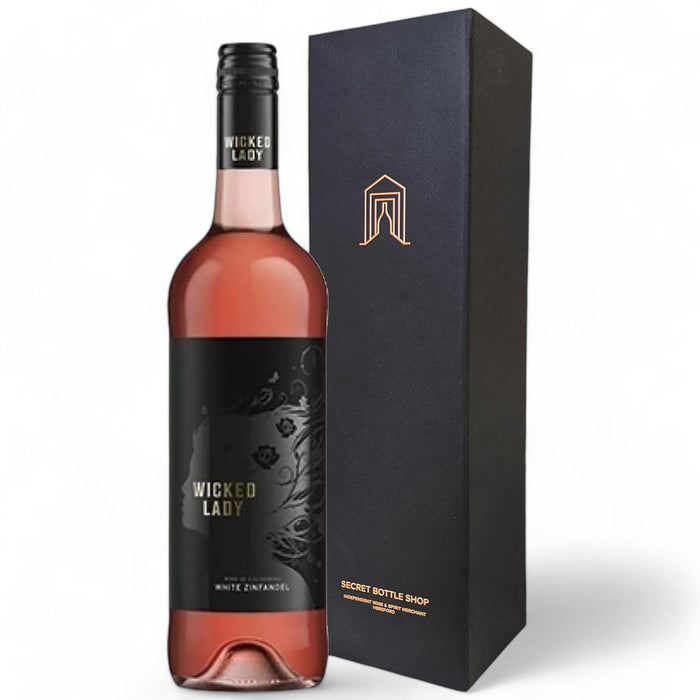 Wicked Lady White Zinfandel Rose Gift Boxed 75cl