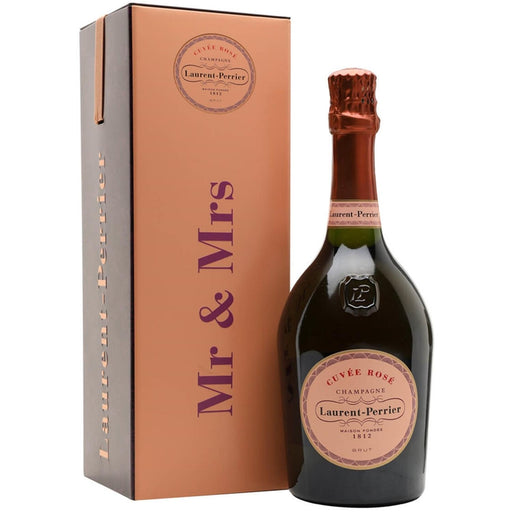 Laurent-Perrier Rose Champagne In Mr & Mrs Tin