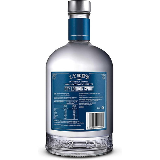 Lyre's Dry Non Alcoholic London Spirit 