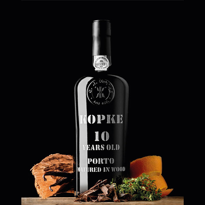 Kopke 10 Year Old Tawny Port Half Bottle In Wooden Gift Box 37.5cl