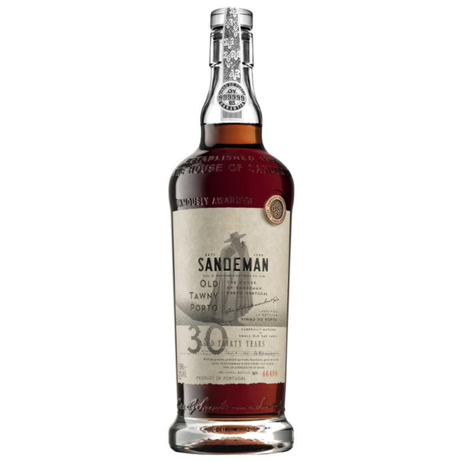 古酒 SANDEMAN TAWNY PORT 30 Years 液漏れあり Sandeman 30 Year Old Tawny Port In Gift Tube | UK Next Day Delivery