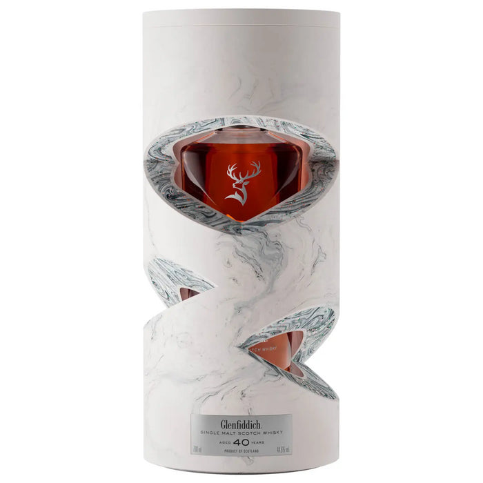 Glenfiddich 40 Year Old Cumulative Time Re-Imagined Of Time Gift Boxed
