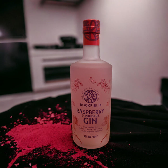 Bc Raspberry Gin Rockfield Raspberry & Rhubarb Gin 70cl | Next Day Delivery