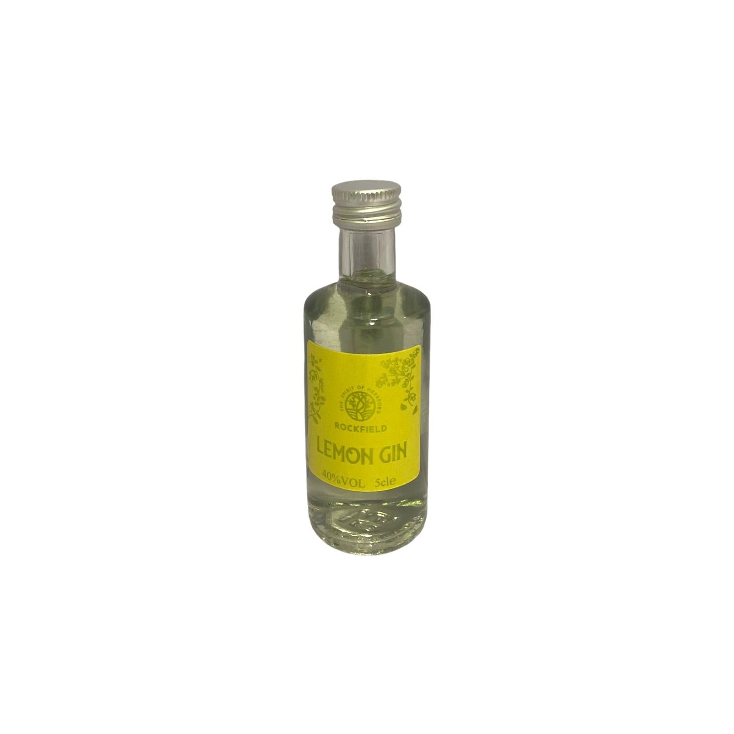 Rockfield Lemon Gin Miniature 5cl | Next Day Delivery | Secret Bottle Shop